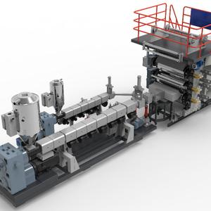 Máquina extrusora de hojas inteligente para equipaje